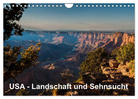 USA - Landschaft und Sehnsucht (Wandkalender 2027 DIN A4 quer), CALVENDO Monatskalender