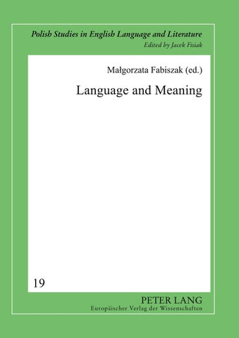 Language and Meaning