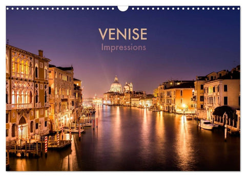 Venise Impressions (Calendrier mural 2026 DIN A3 vertical), CALVENDO calendrier mensuel
