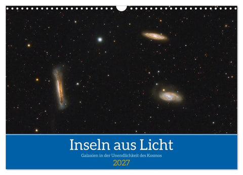 Inseln aus Licht (Wandkalender 2027 DIN A3 quer), CALVENDO Monatskalender