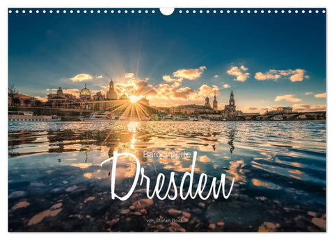 Barockperle Dresden (Wandkalender 2026 DIN A3 quer), CALVENDO Monatskalender