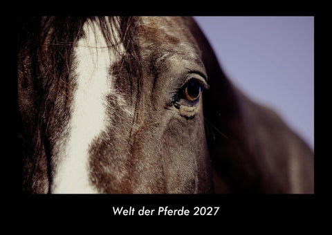 Welt der Pferde 2027 Fotokalender DIN A3