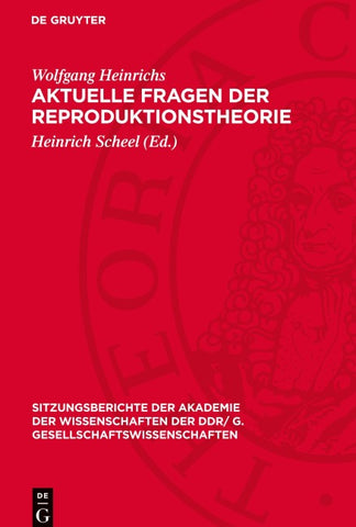 Aktuelle Fragen der Reproduktionstheorie
