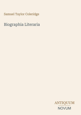 Biographia Literaria