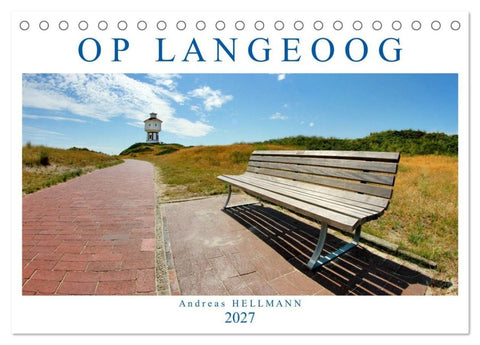 OP LANGEOOG (Tischkalender 2027 DIN A5 quer), CALVENDO Monatskalender