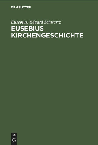 Eusebius Kirchengeschichte