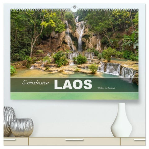 Südostasien - Laos (hochwertiger Premium Wandkalender 2027 DIN A2 quer), Kunstdruck in Hochglanz