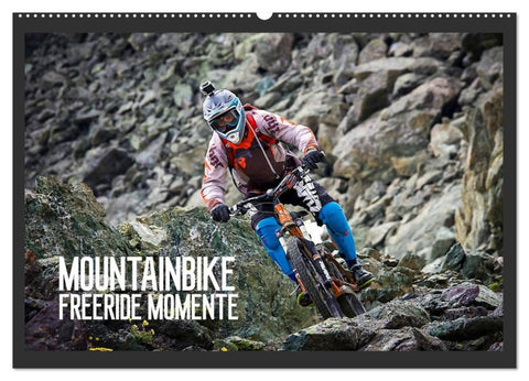 Mountainbike Freeride Momente (Wandkalender 2026 DIN A2 quer), CALVENDO Monatskalender
