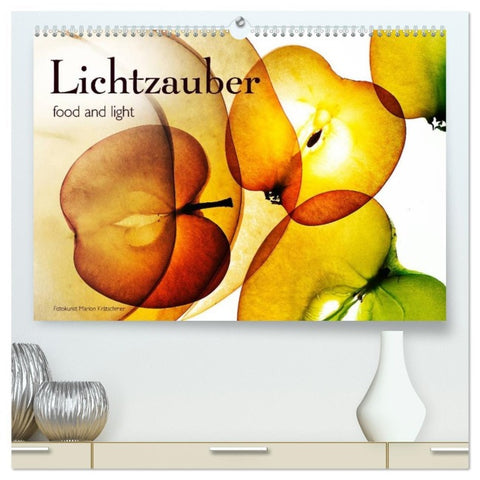 Lichtzauber (hochwertiger Premium Wandkalender 2026 DIN A2 quer), Kunstdruck in Hochglanz