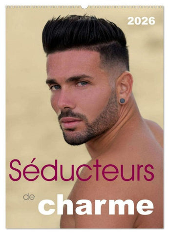 Séducteurs de charme (Calendrier mural 2026 DIN A2 horizontal), CALVENDO calendrier mensuel