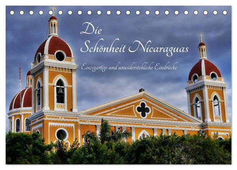 Die Schönheit Nicaraguas (Tischkalender 2026 DIN A5 quer), CALVENDO Monatskalender
