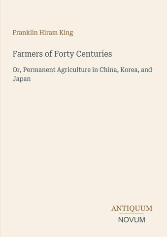 Farmers of Forty Centuries