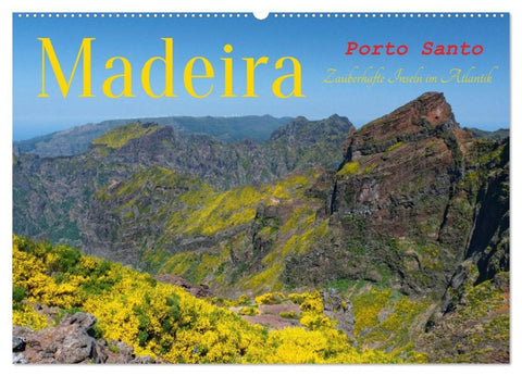 Madeira und Porto Santo (Wandkalender 2026 DIN A2 quer), CALVENDO Monatskalender