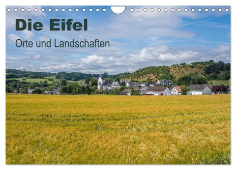 Die Eifel - Orte und Landschaften (Wandkalender 2027 DIN A4 quer), CALVENDO Monatskalender