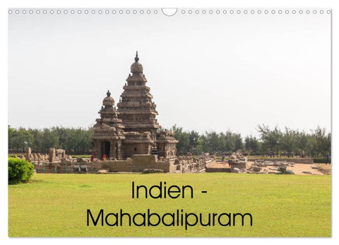 Indien - Mahabalipuram (Wandkalender 2026 DIN A3 quer), CALVENDO Monatskalender