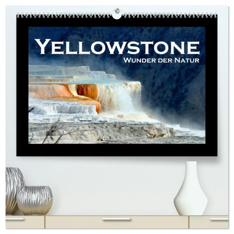 Yellowstone - Wunder der Natur (hochwertiger Premium Wandkalender 2027 DIN A2 quer), Kunstdruck in Hochglanz