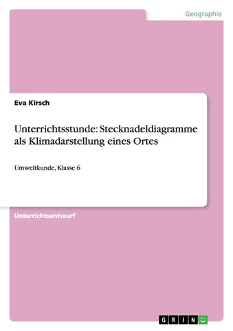 Unterrichtsstunde: Stecknadeldiagramme als Klimadarstellung eines Ortes