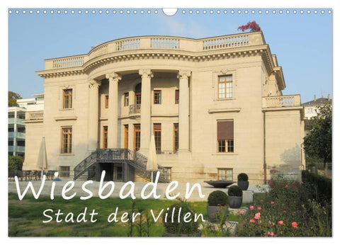Wiesbaden - Stadt der Villen (Wandkalender 2027 DIN A3 quer), CALVENDO Monatskalender