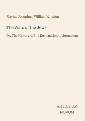 The Wars of the Jews
