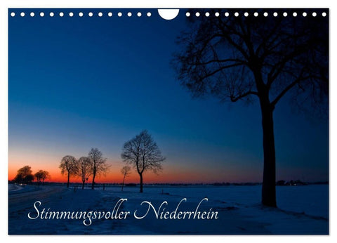 Stimmungsvoller Niederrhein (Wandkalender 2027 DIN A4 quer), CALVENDO Monatskalender