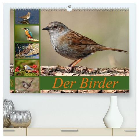 Der Birder (hochwertiger Premium Wandkalender 2027 DIN A2 quer), Kunstdruck in Hochglanz