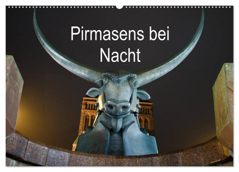 Pirmasens bei Nacht (Wandkalender 2027 DIN A2 quer), CALVENDO Monatskalender