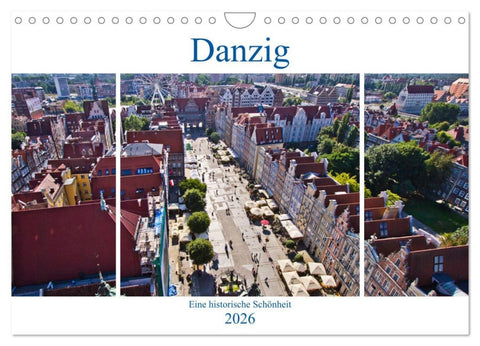 Danzig - Eine historische Schönheit (Wandkalender 2026 DIN A4 quer), CALVENDO Monatskalender