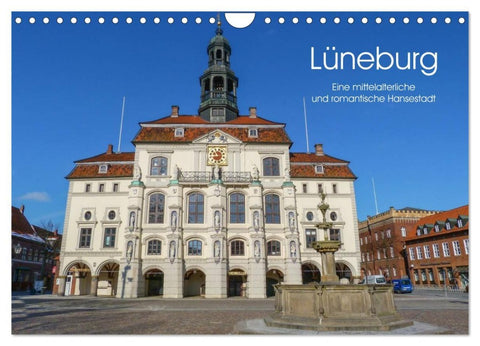 Lüneburg - Eine mittelalterliche und romantische Hansestadt (Wandkalender 2026 DIN A4 quer), CALVENDO Monatskalender