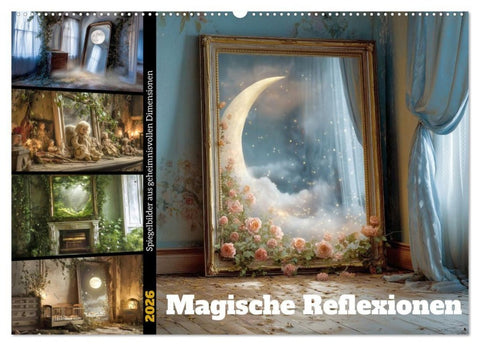 Magische Reflexionen (Wandkalender 2026 DIN A2 quer), CALVENDO Monatskalender