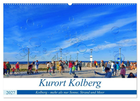 Kurort Kolberg (Wandkalender 2027 DIN A2 quer), CALVENDO Monatskalender