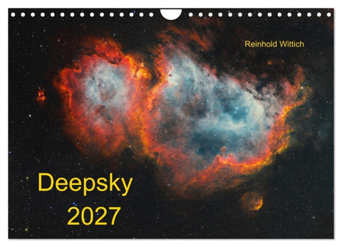 Deepsky 2027 (Wandkalender 2027 DIN A4 quer), CALVENDO Monatskalender