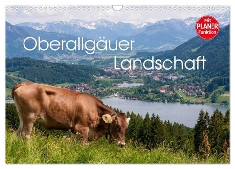 Oberallgäuer Landschaft (Wandkalender 2027 DIN A3 quer), CALVENDO Monatskalender
