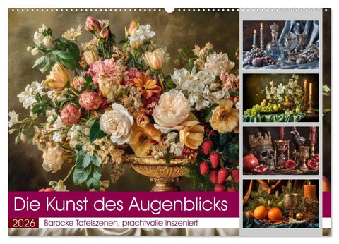 Die Kunst des Augenblicks (Wandkalender 2026 DIN A2 quer), CALVENDO Monatskalender