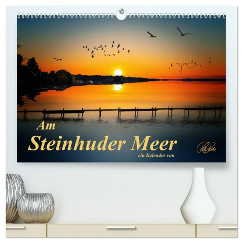 Am Steinhuder Meer (hochwertiger Premium Wandkalender 2026 DIN A2 quer), Kunstdruck in Hochglanz