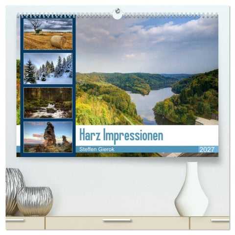 Harz Impressionen (hochwertiger Premium Wandkalender 2027 DIN A2 quer), Kunstdruck in Hochglanz