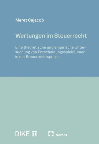 Wertungen im Steuerrecht