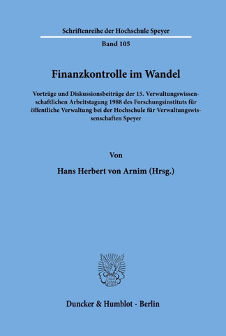 Finanzkontrolle im Wandel.