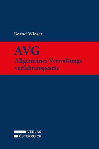 AVG - Allgemeines Verwaltungsverfahrensgesetz