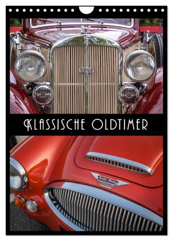 Klassische Oldtimer (Wandkalender 2027 DIN A4 hoch), CALVENDO Monatskalender