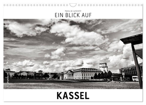 Ein Blick auf Kassel (Wandkalender 2027 DIN A3 quer), CALVENDO Monatskalender