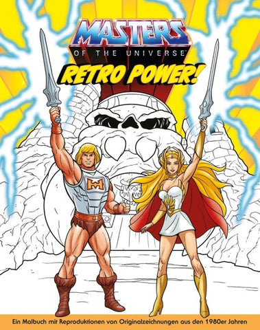 Masters of the Universe: Retro Power! Malbuch
