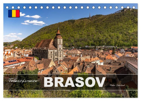 Transsylvanien - Brasov (Tischkalender 2027 DIN A5 quer), CALVENDO Monatskalender
