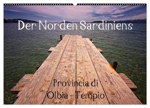 Der Norden Sardiniens (Wandkalender 2027 DIN A2 quer), CALVENDO Monatskalender
