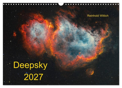 Deepsky 2027 (Wandkalender 2027 DIN A3 quer), CALVENDO Monatskalender