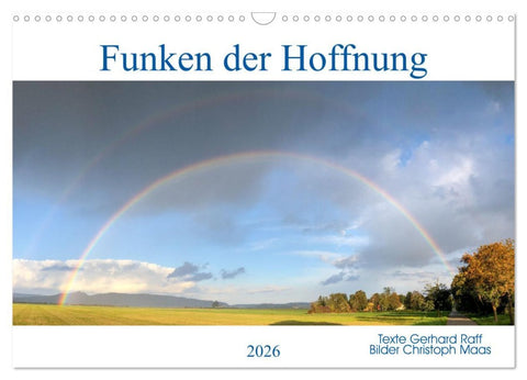 Funken der Hoffnung (Wandkalender 2026 DIN A3 quer), CALVENDO Monatskalender