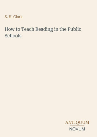 How to Teach Reading in the Public Schools