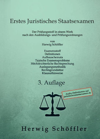 Erstes Juristisches Staatsexamen