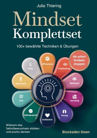Mindset Komplettset - 100+ bewährte Techniken & Übungen