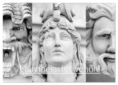 Mannheim ist Schön! (Wandkalender 2027 DIN A2 quer), CALVENDO Monatskalender