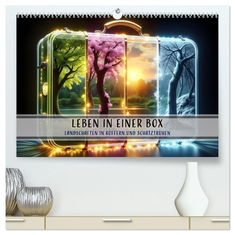 Leben in einer Box (hochwertiger Premium Wandkalender 2027 DIN A2 quer), Kunstdruck in Hochglanz